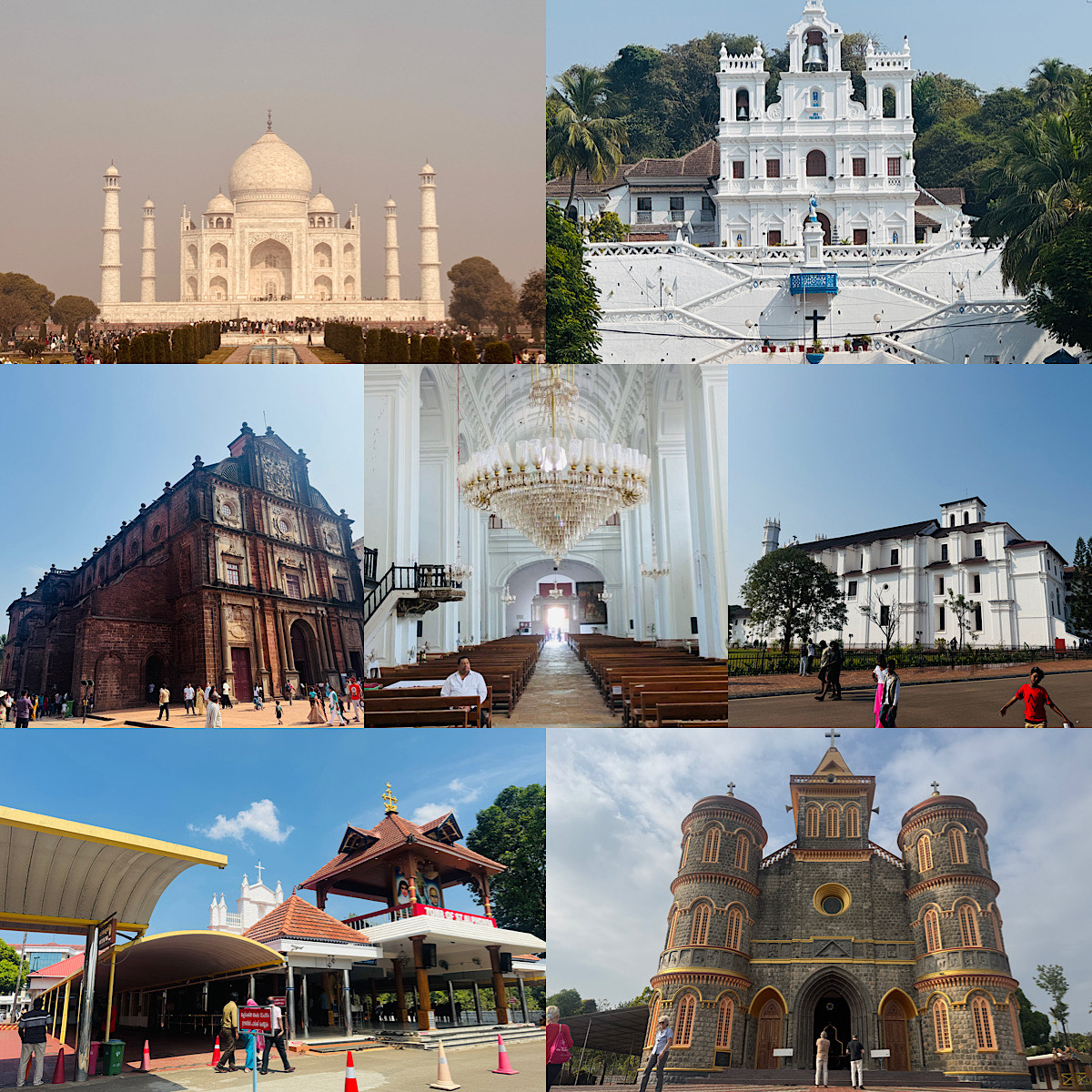 Fotos der Pilgerreise nach Indien