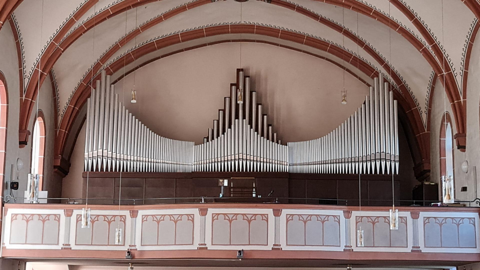 Orgel in St. Josef, Riegelsberg