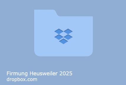 Logo der Dropbox mit Link zu den Fotos