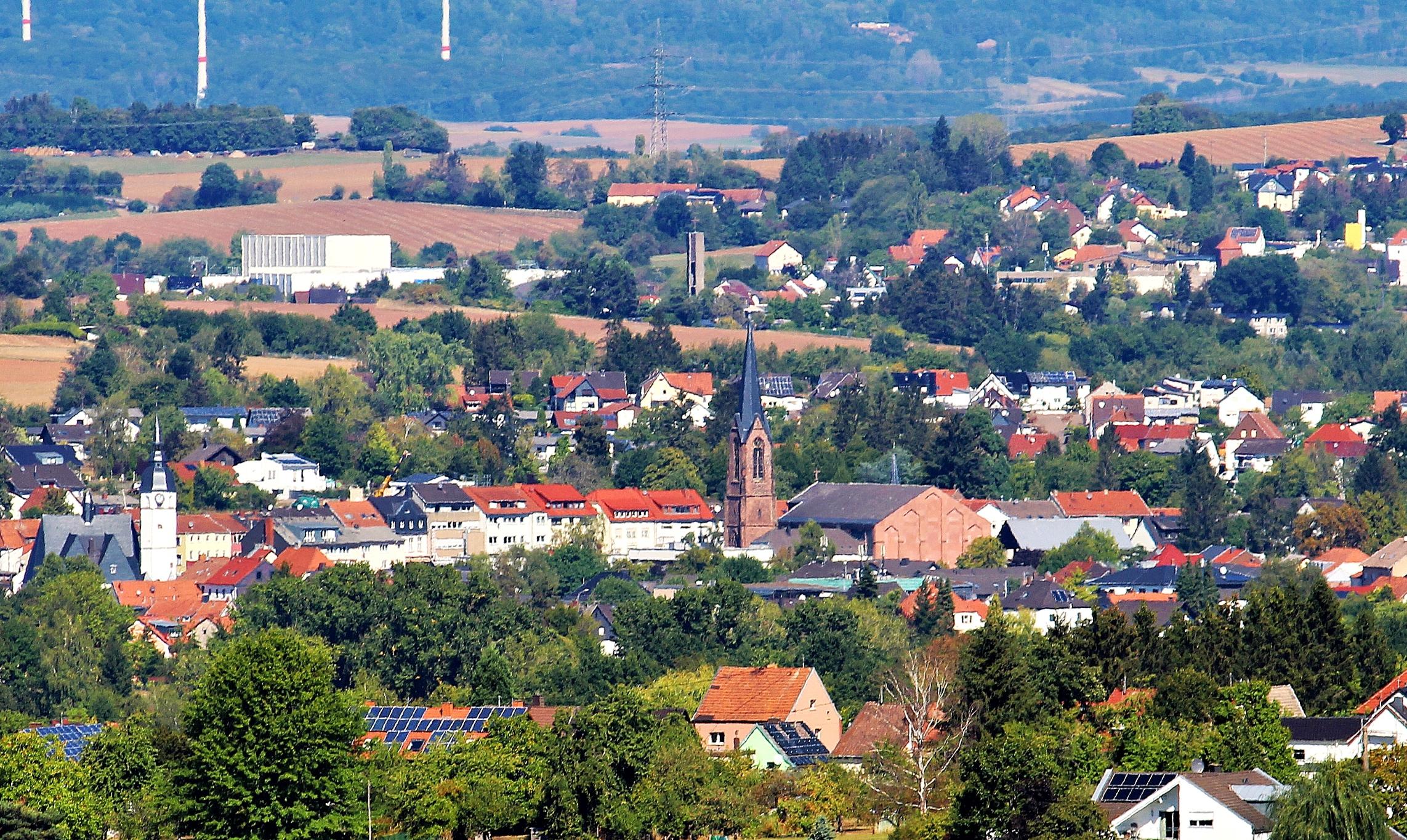 Blick auf die Gemeinde Heusweiler