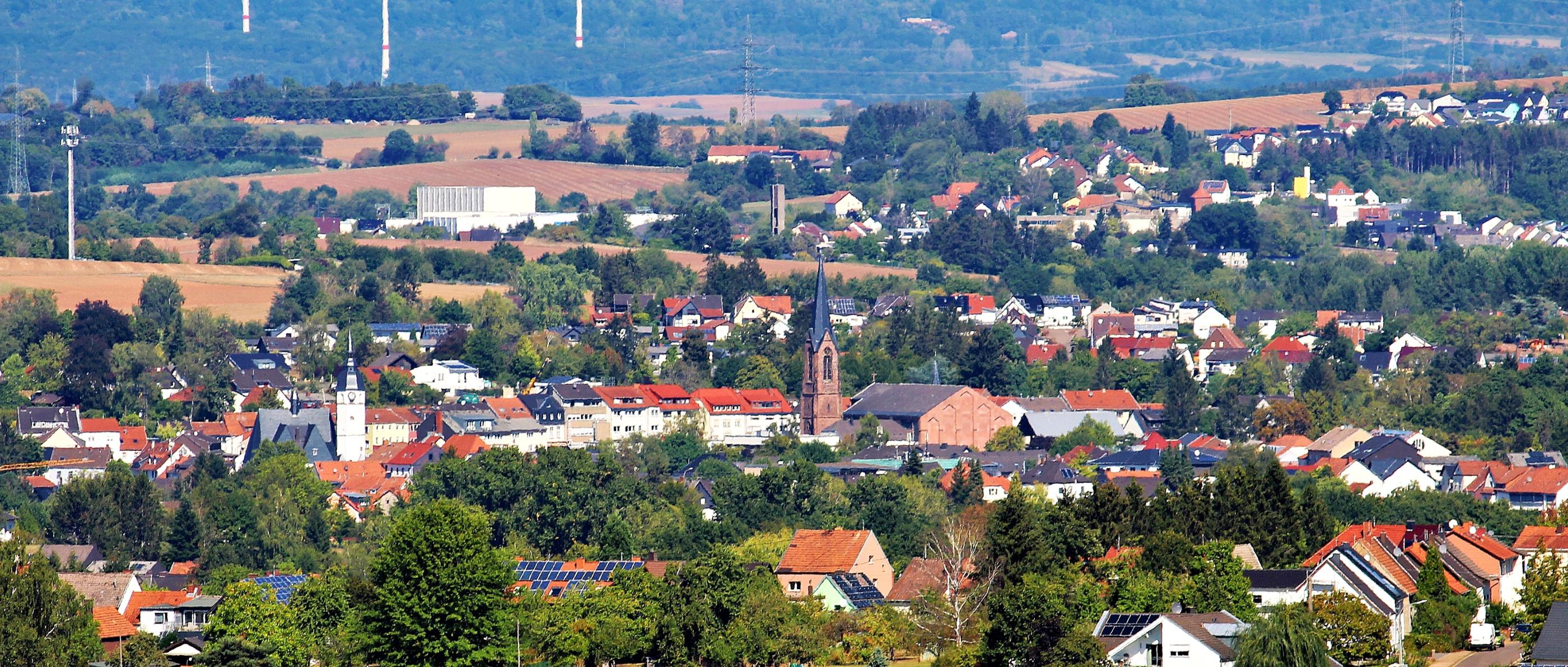 Blick auf die Gemeinde Heusweiler